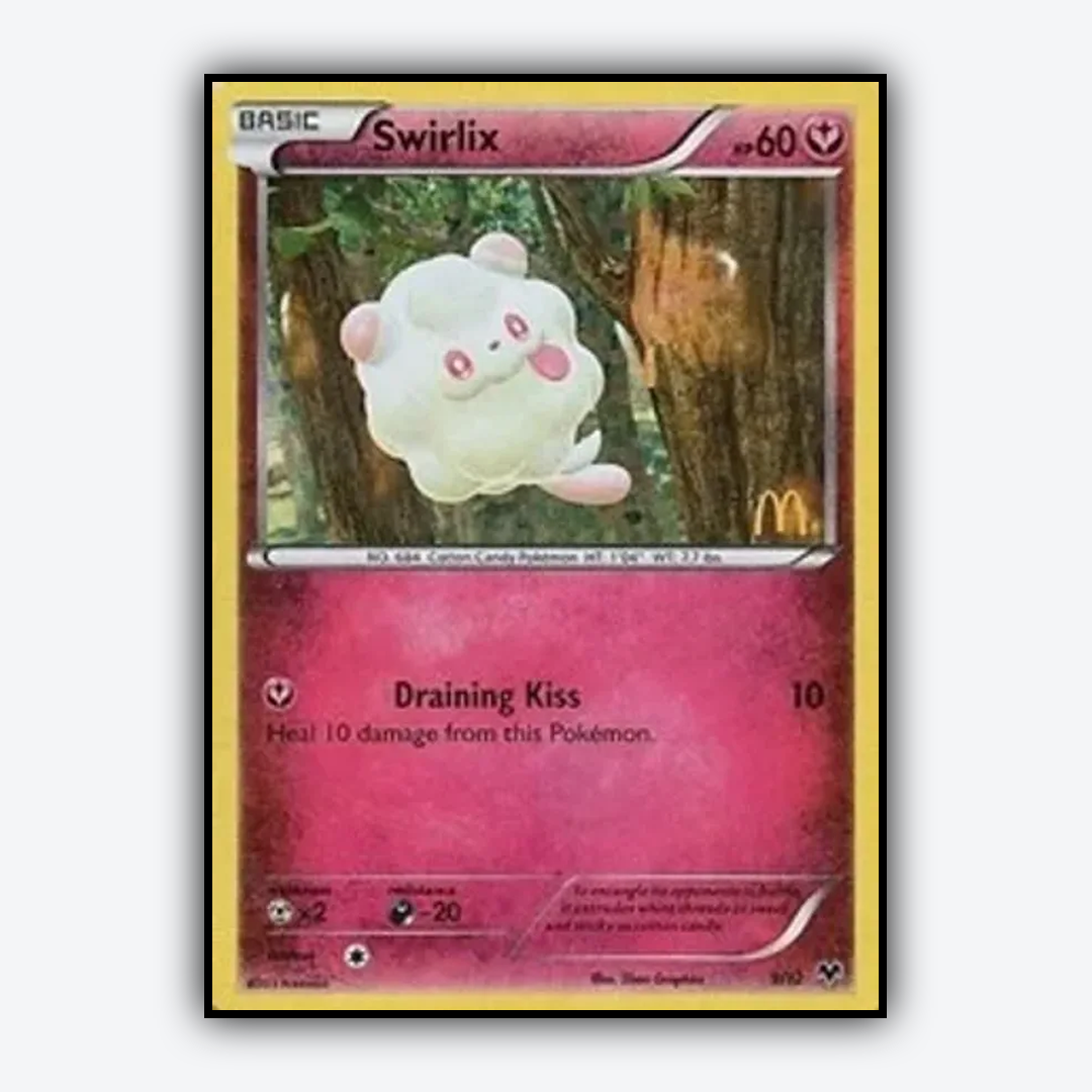 Swirlix 009/12 - McDonald's Collection 2014 Set - Card Rug