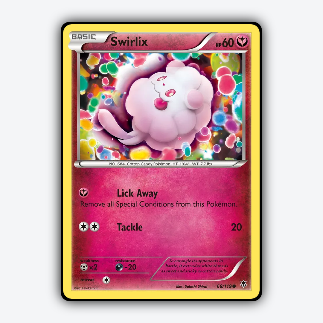 Swirlix 068/119 - Phantom Forces Set - Card Rug