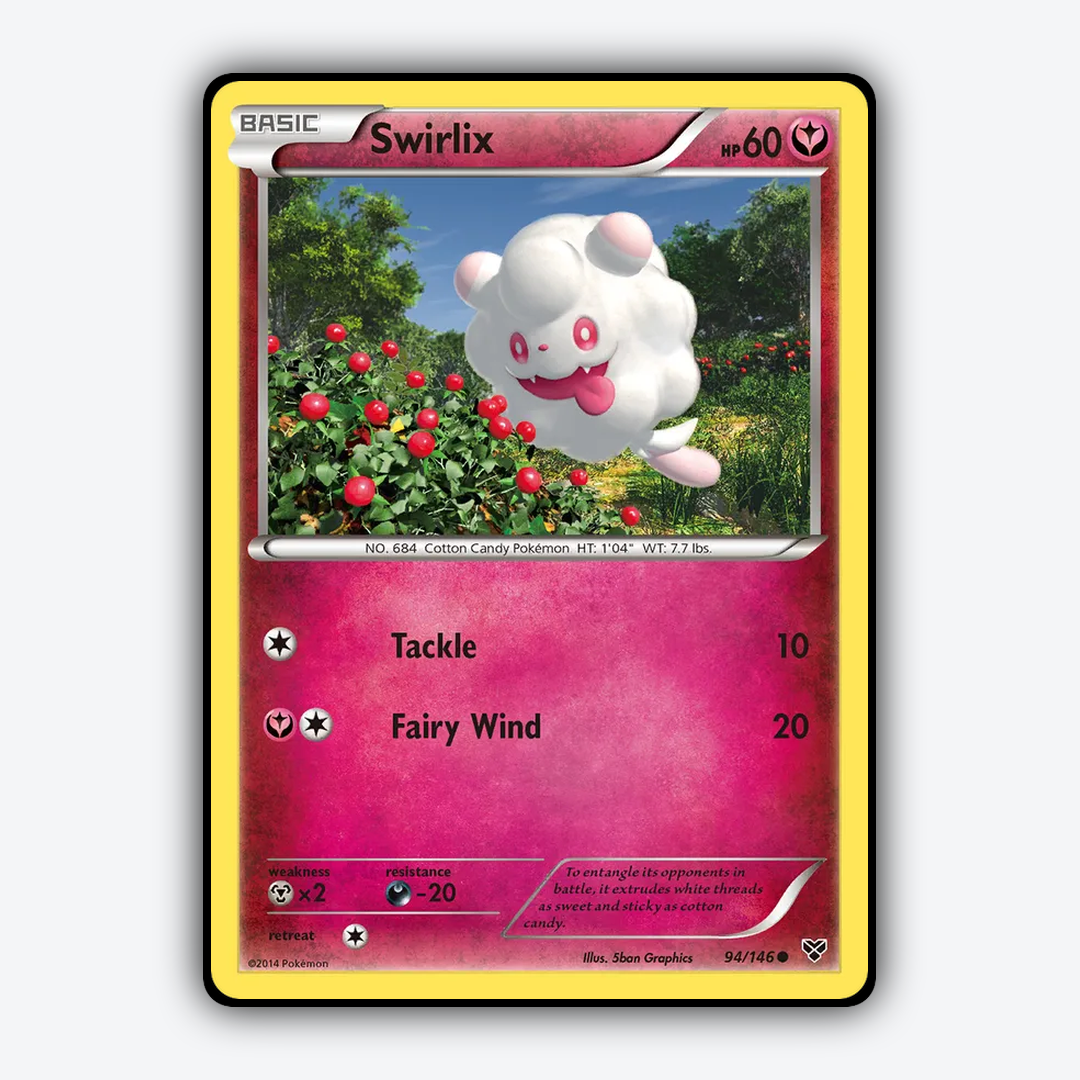 Swirlix 094/146 - XY Set - Card Rug