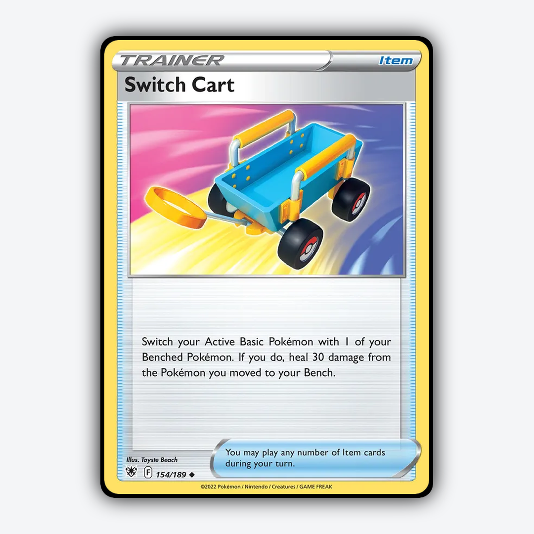 Switch Cart 154/189 - Astral Radiance Set - Card Rug