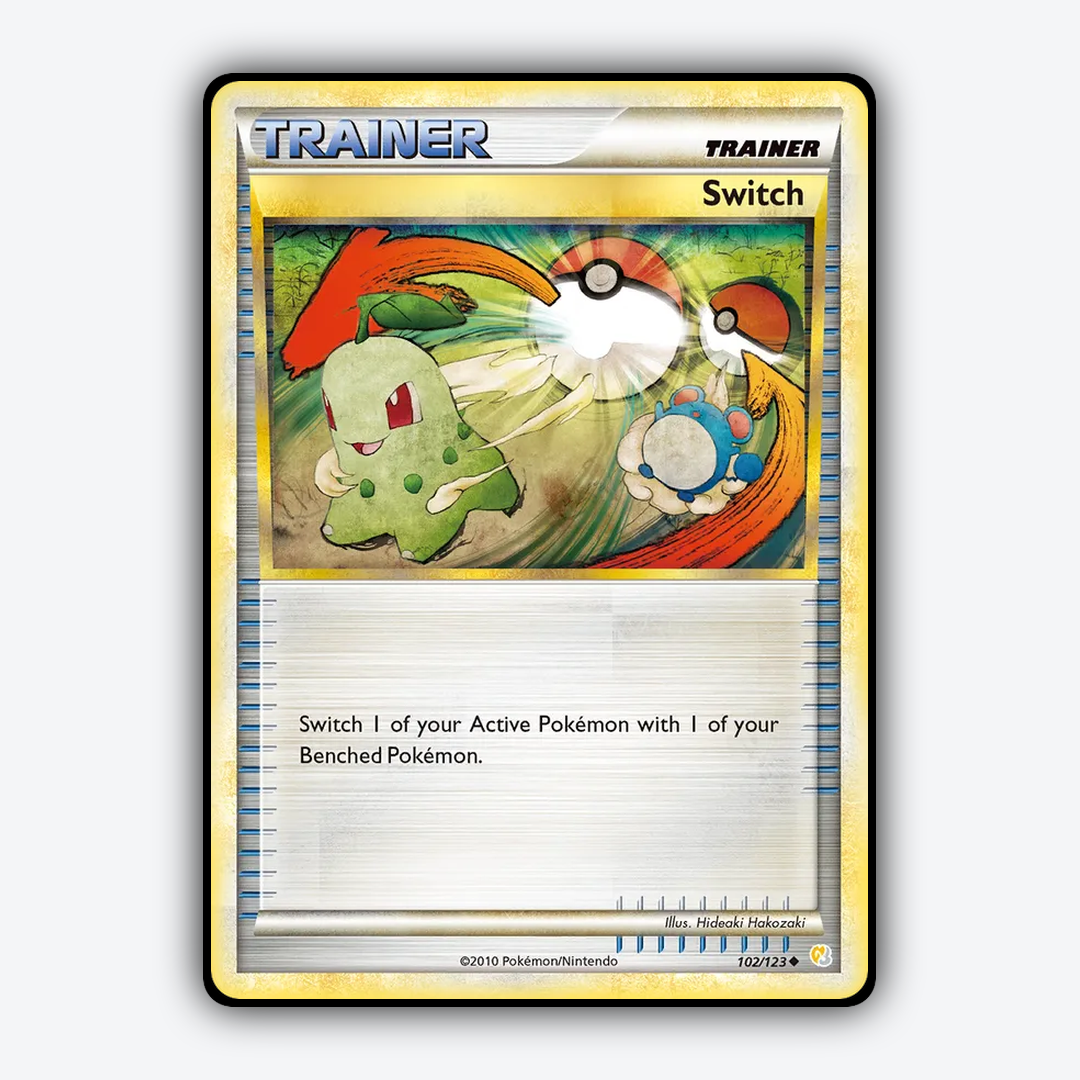Switch 102/123 - HeartGold & SoulSilver Set - Card Rug