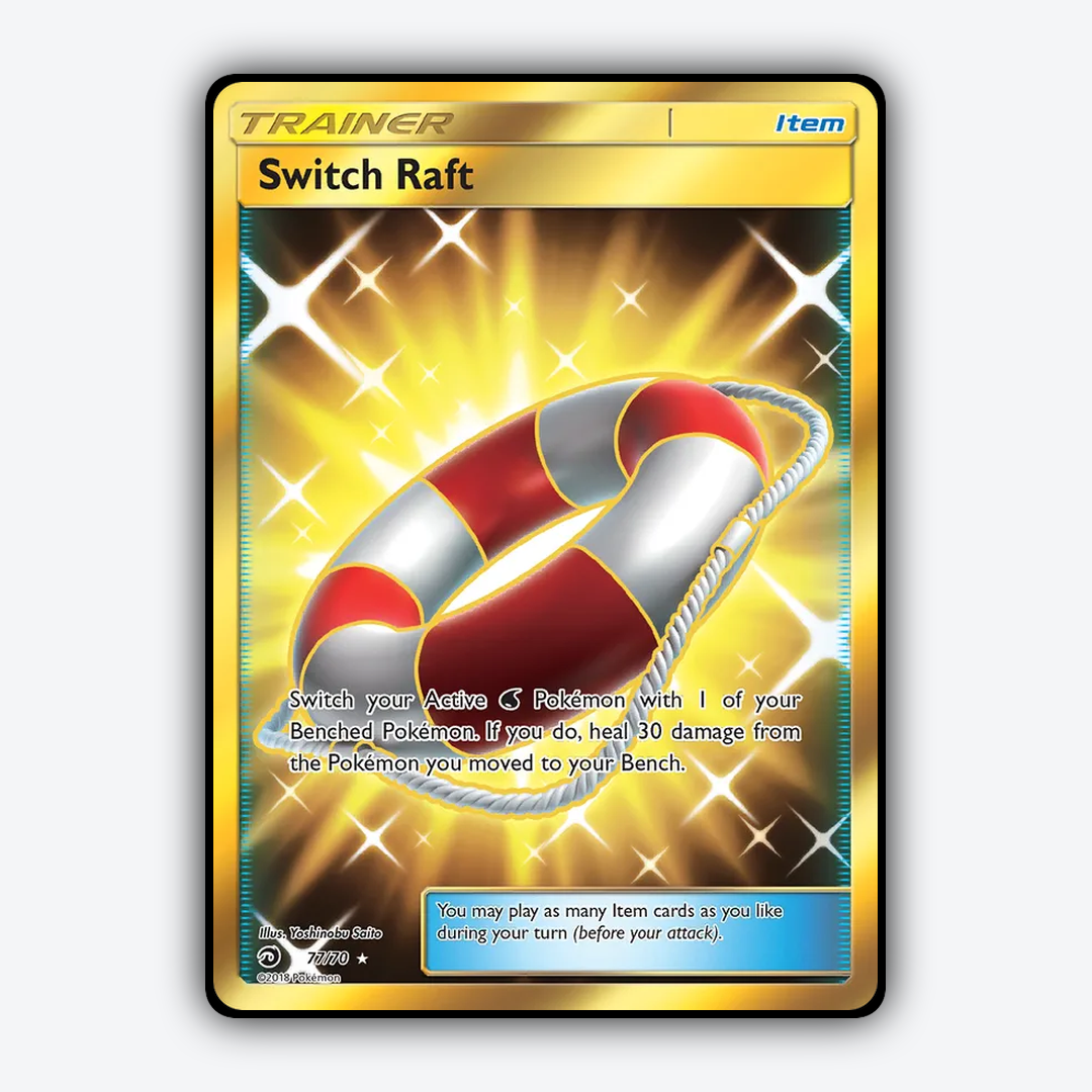 Switch Raft 077/70 - Dragon Majesty Set - Card Rug