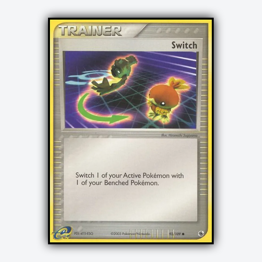 Switch 092/109 - Ruby & Sapphire Set - Card Rug