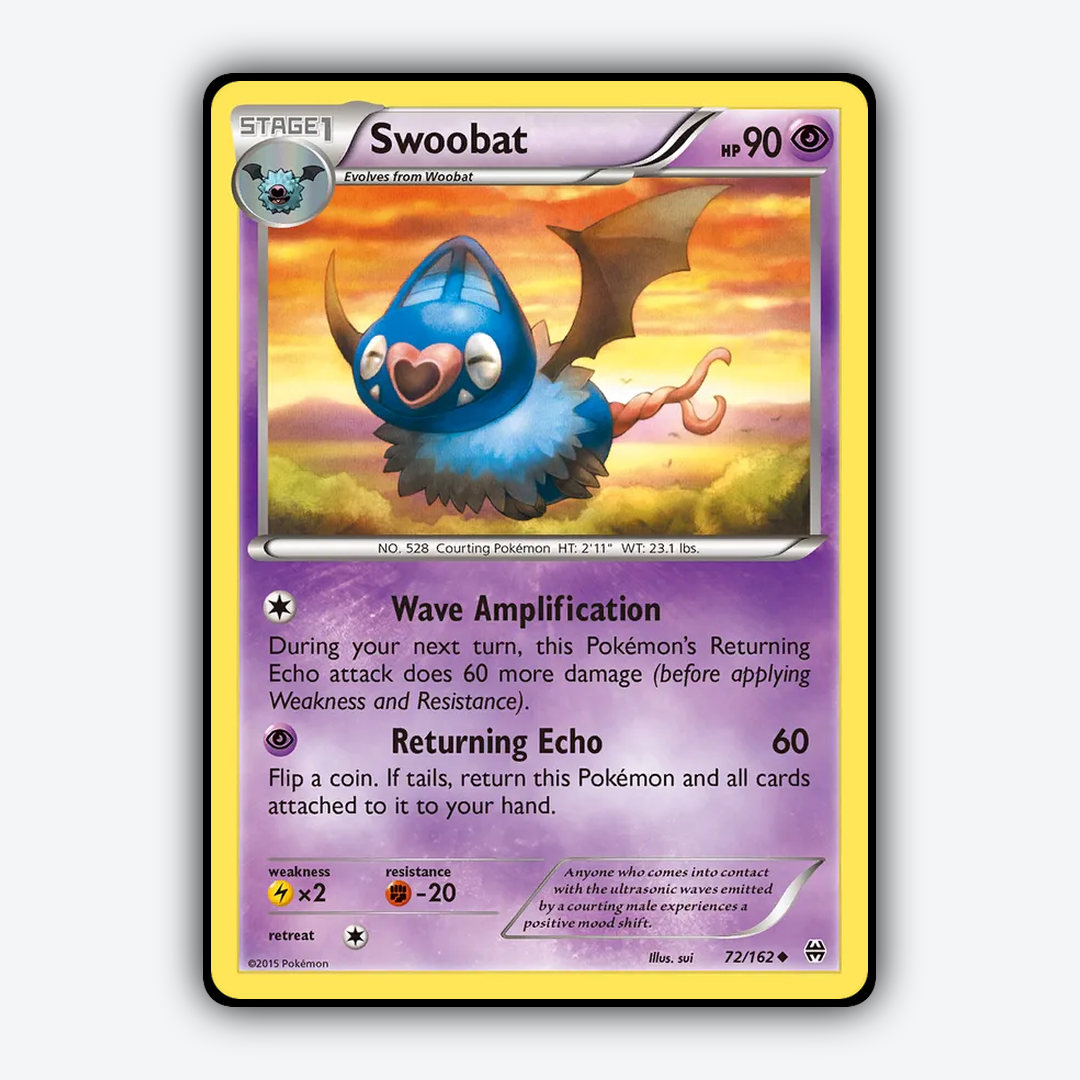 Swoobat 072/162 - BREAKthrough Set - Card Rug