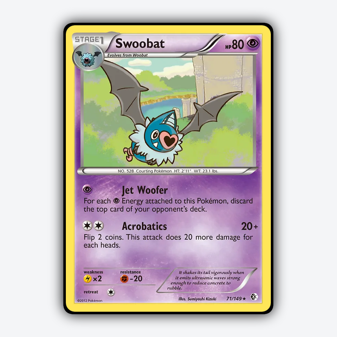 Swoobat 071/149 - Boundaries Crossed Set - Card Rug