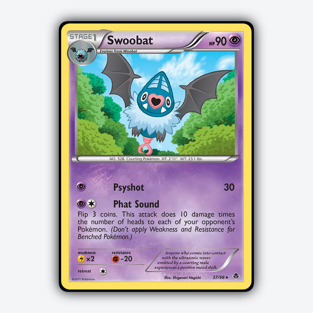 Swoobat 037/98 - Emerging Powers Set - Card Rug