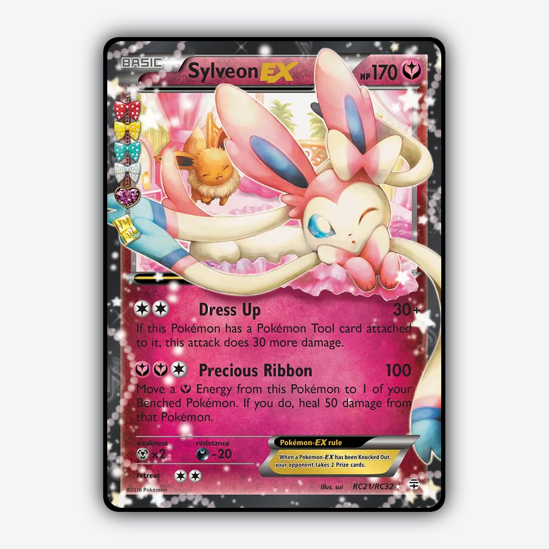 Sylveon-EX RC021 - Generations Set - Card Rug