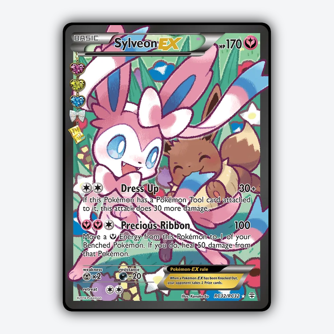 Sylveon-EX RC032 - Generations Set - Card Rug