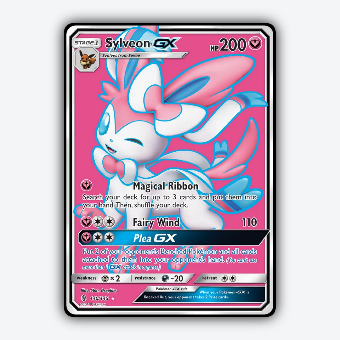 Sylveon-GX 140/145 - Guardians Rising Set - Card Rug