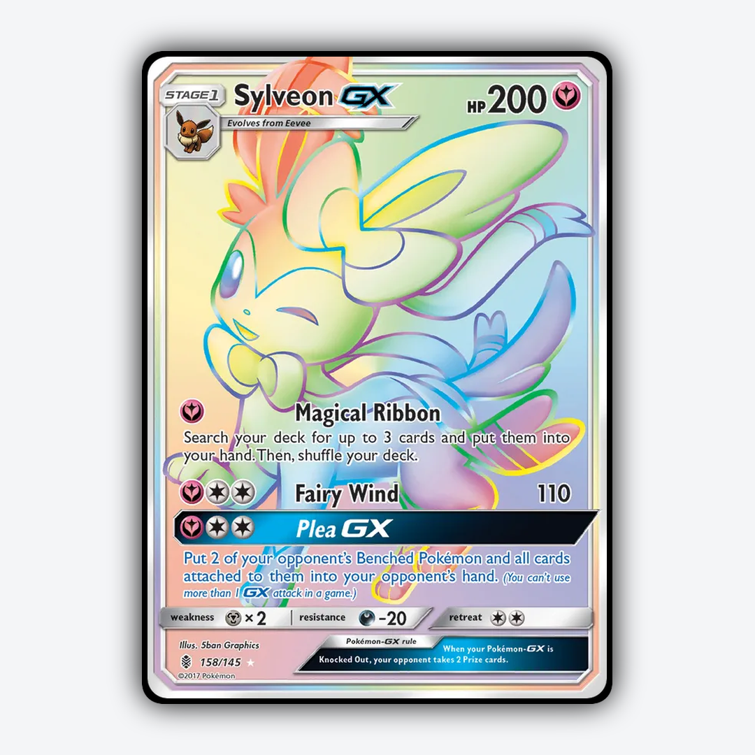 Sylveon-GX 158/145 - Guardians Rising Set - Card Rug