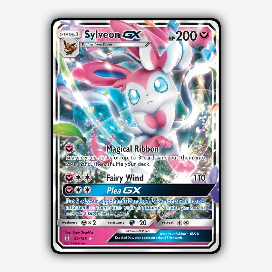 Sylveon-GX 092/145 - Guardians Rising Set - Card Rug