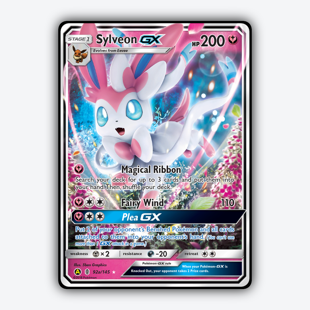 Sylveon-GX 092a/145 - Guardians Rising Set - Card Rug