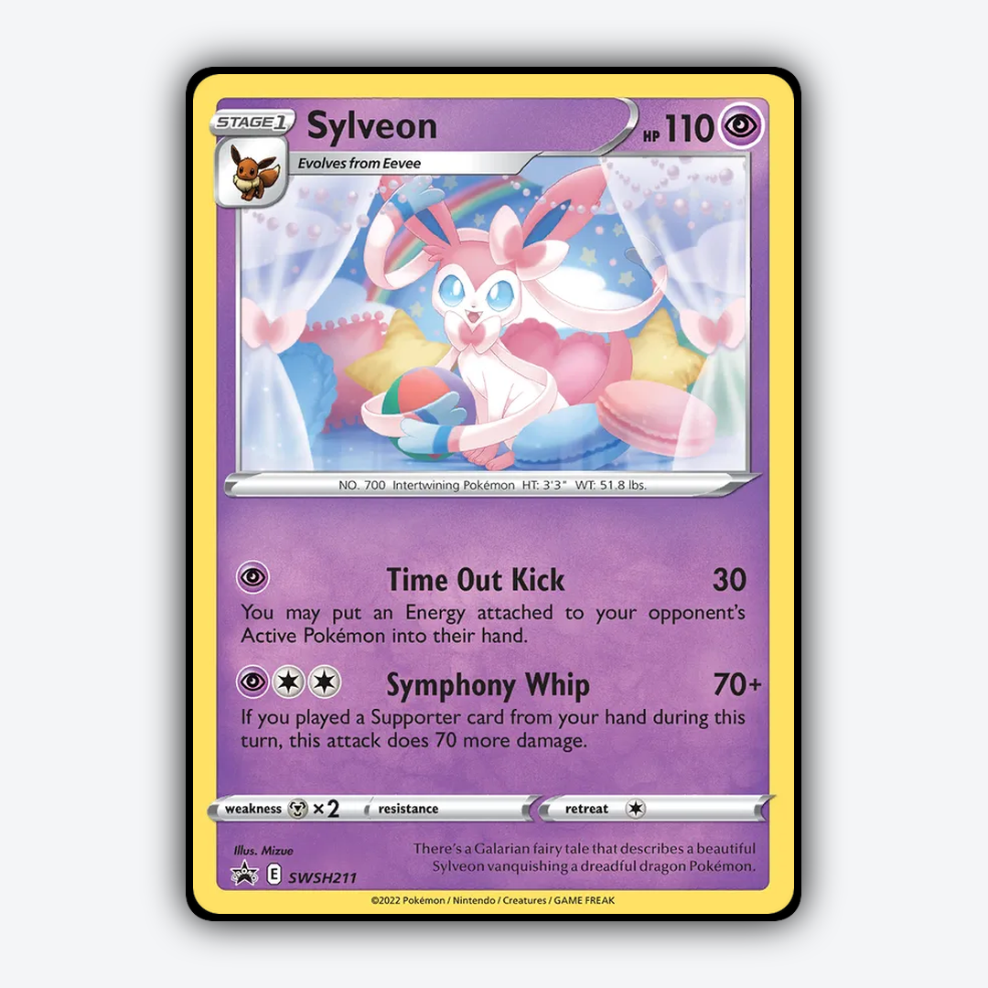 Sylveon #211 - SWSH Black Star Promos Set - Card Rug
