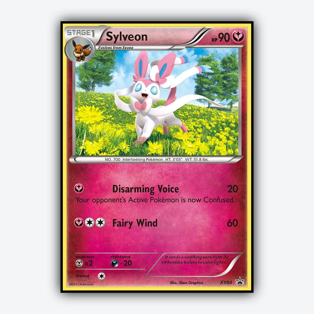 Sylveon #4 - XY Black Star Promos Set - Card Rug