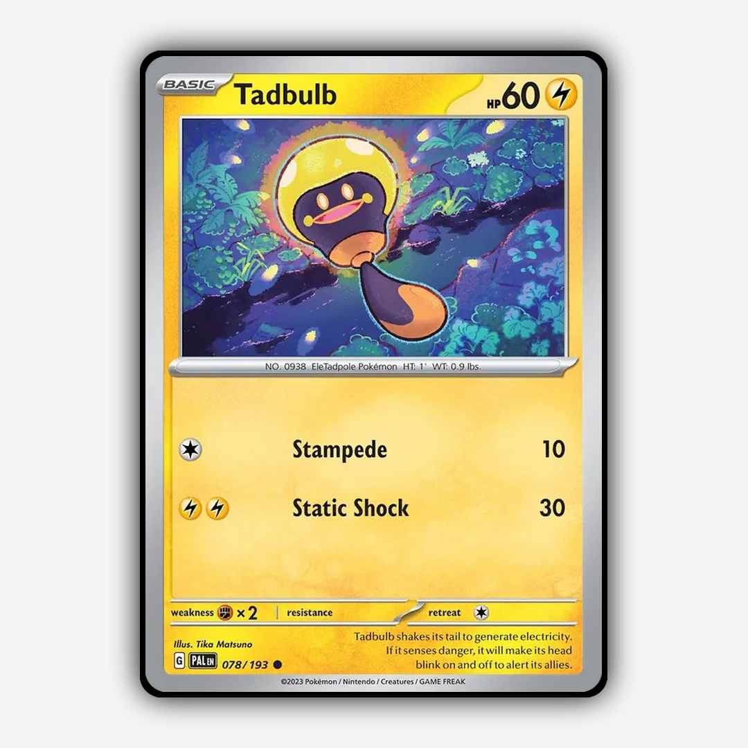 Tadbulb 078/193 - Paldea Evolved Set - Card Rug