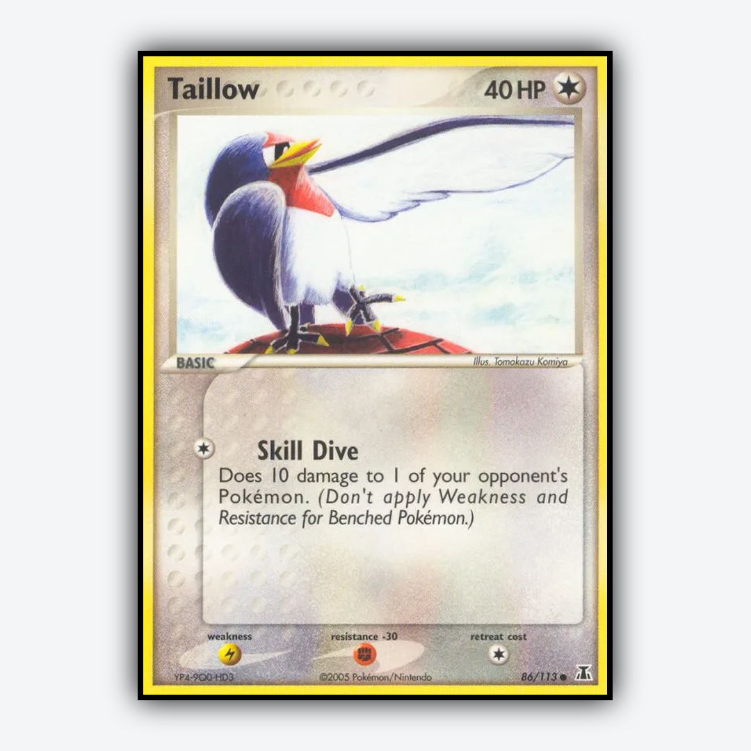 Taillow 086/113 - Delta Species Set - Card Rug