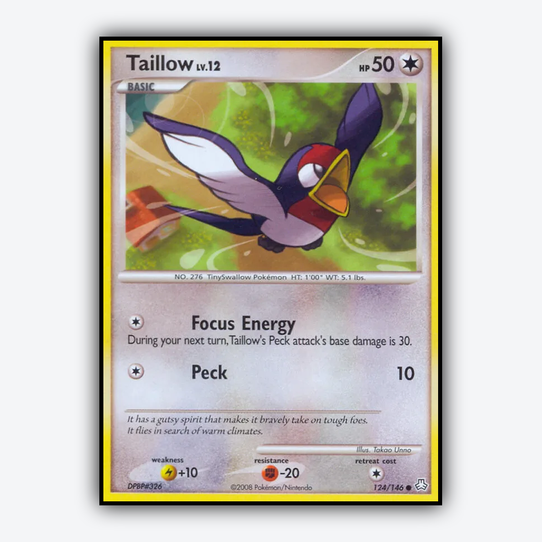Taillow 124/146 - Legends Awakened Set - Card Rug