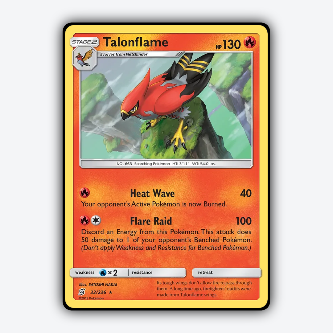 Talonflame 032/236 - Unified Minds Set - Card Rug