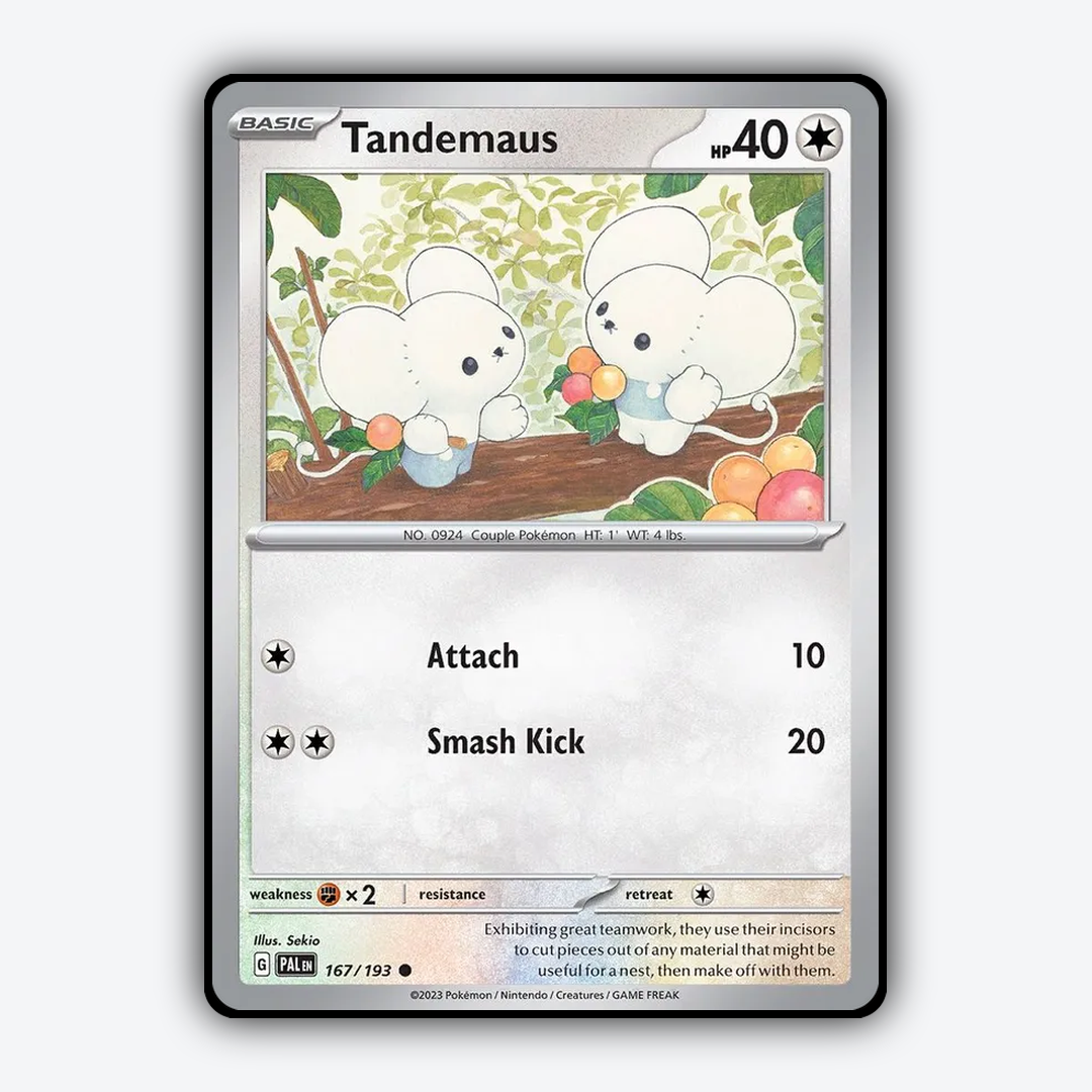 Tandemaus 167/193 - Paldea Evolved Set - Card Rug
