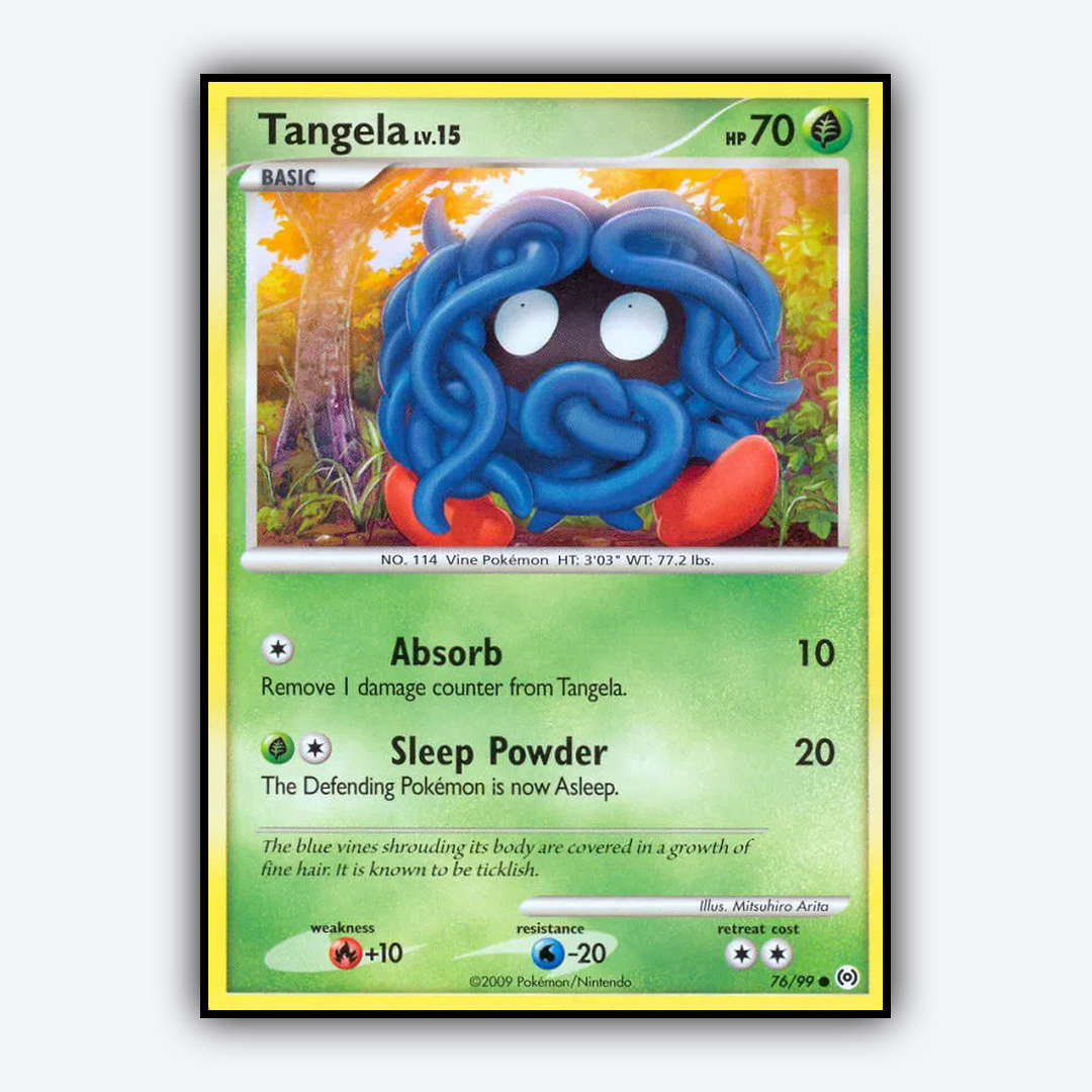 Tangela 076/99 - Arceus Set - Card Rug