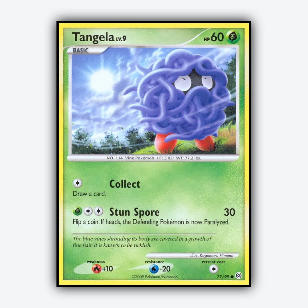 Tangela 077/99 - Arceus Set - Card Rug