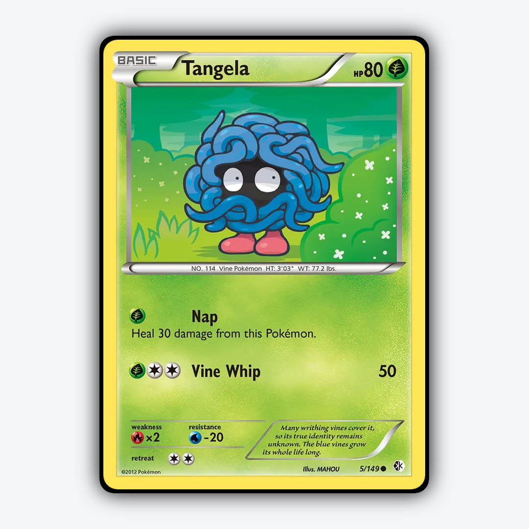 Tangela 005/149 - Boundaries Crossed Set - Card Rug