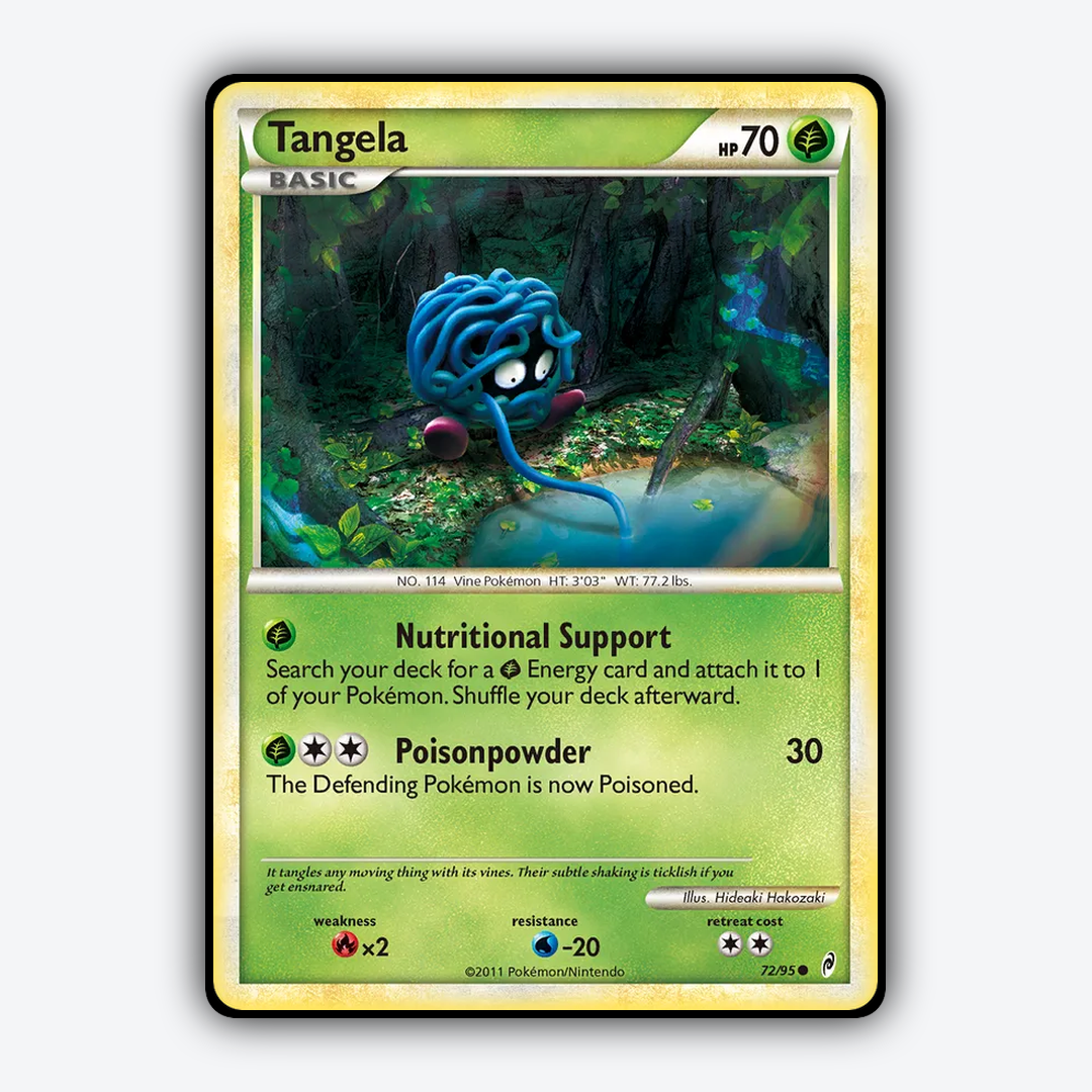 Tangela 072/95 - Call of Legends Set - Card Rug