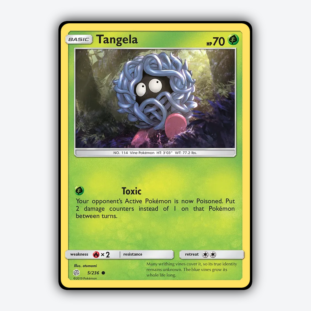 Tangela 005/236 - Cosmic Eclipse Set - Card Rug