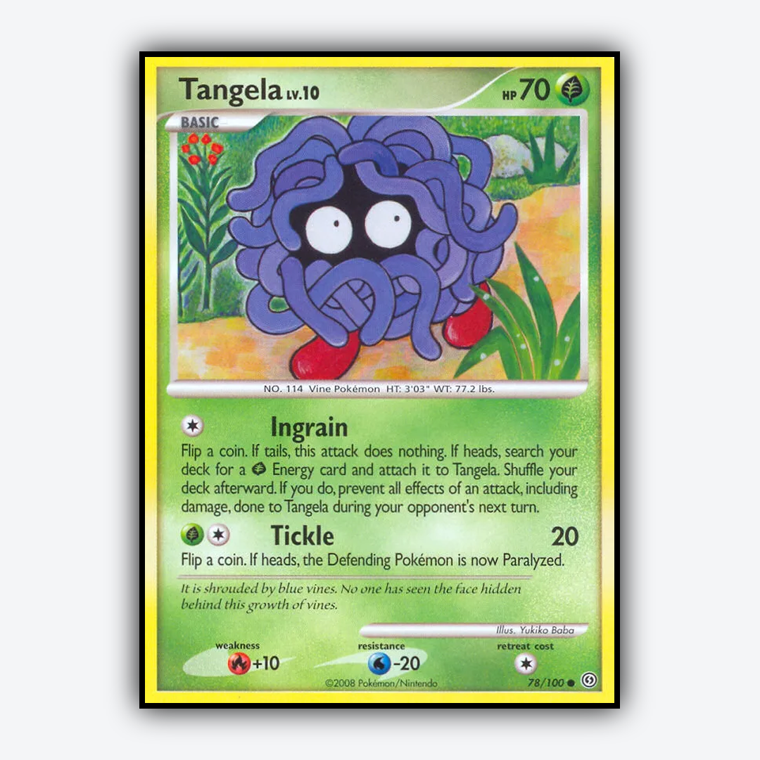 Tangela 078/100 - Stormfront Set - Card Rug