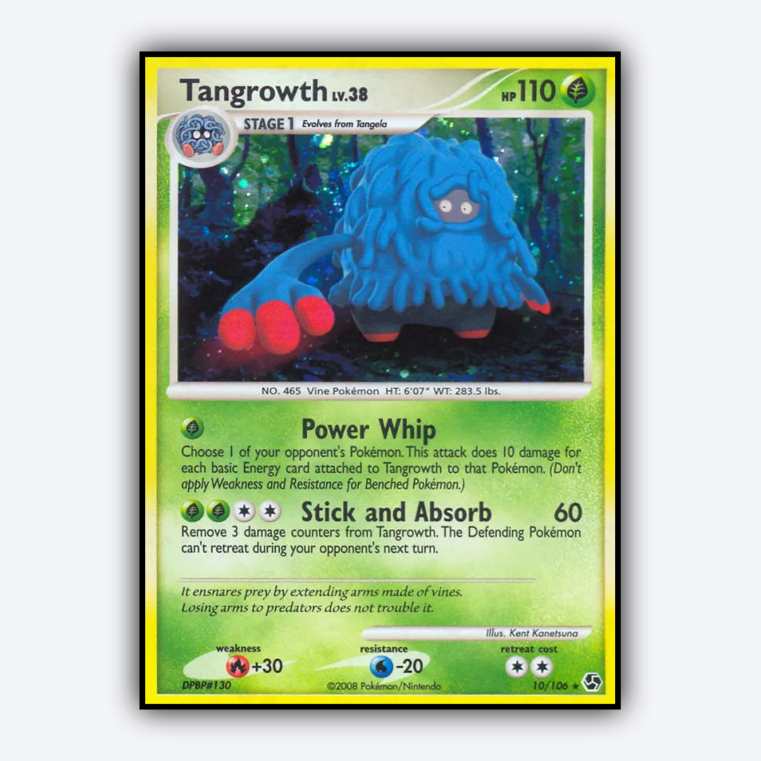 Tangrowth 010/106 - Great Encounters Set - Card Rug