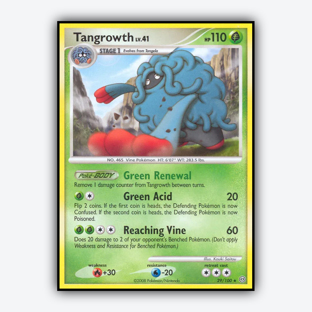Tangrowth 029/100 - Stormfront Set - Card Rug