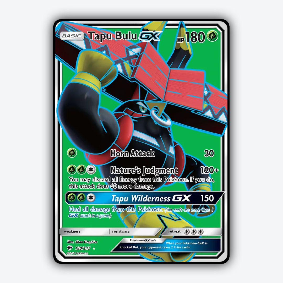 Tapu Bulu-GX 130/147 - Burning Shadows Set - Card Rug
