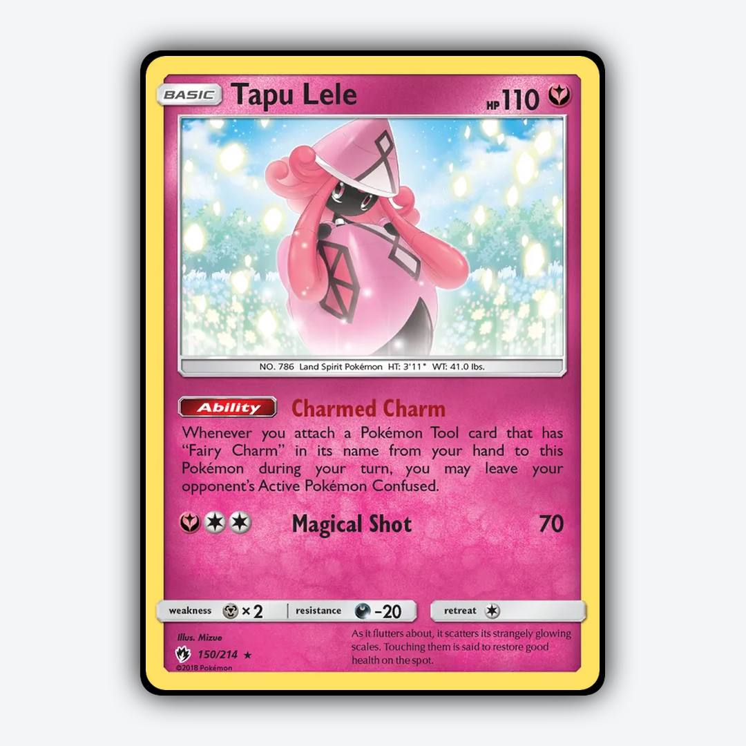 Tapu Lele 150/214 - Lost Thunder Set - Card Rug
