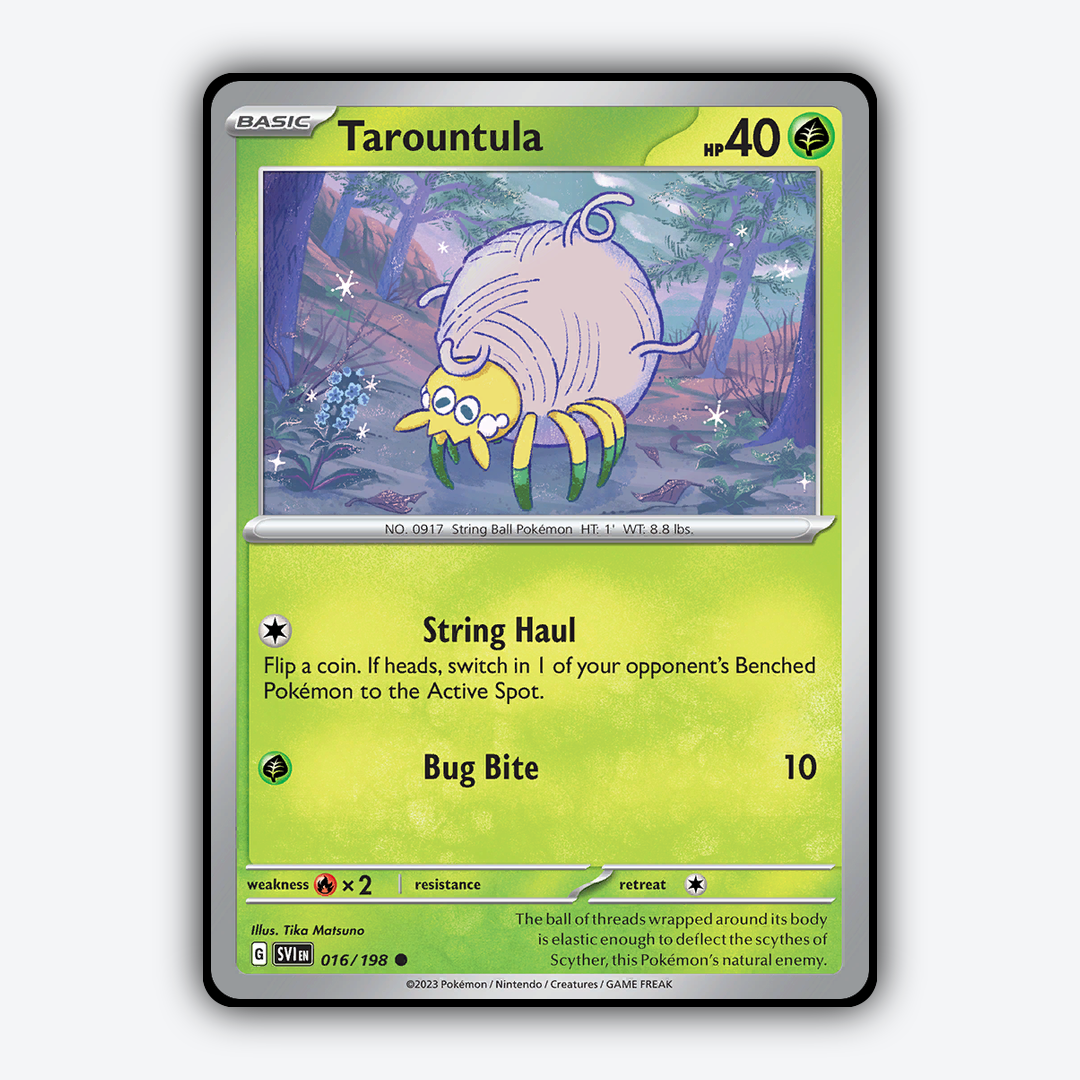 Tarountula 016/198 - Scarlet & Violet Set - Card Rug