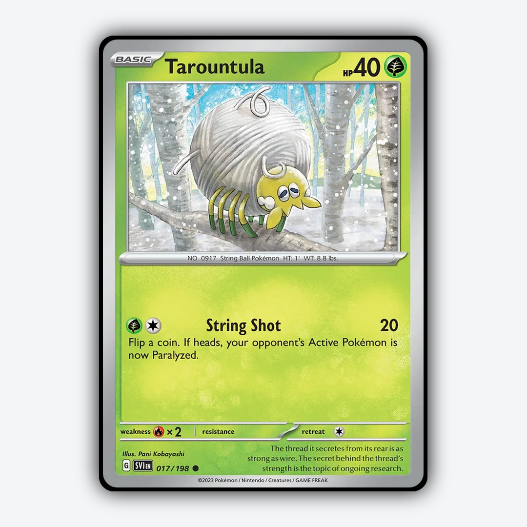 Tarountula 017/198 - Scarlet & Violet Set - Card Rug