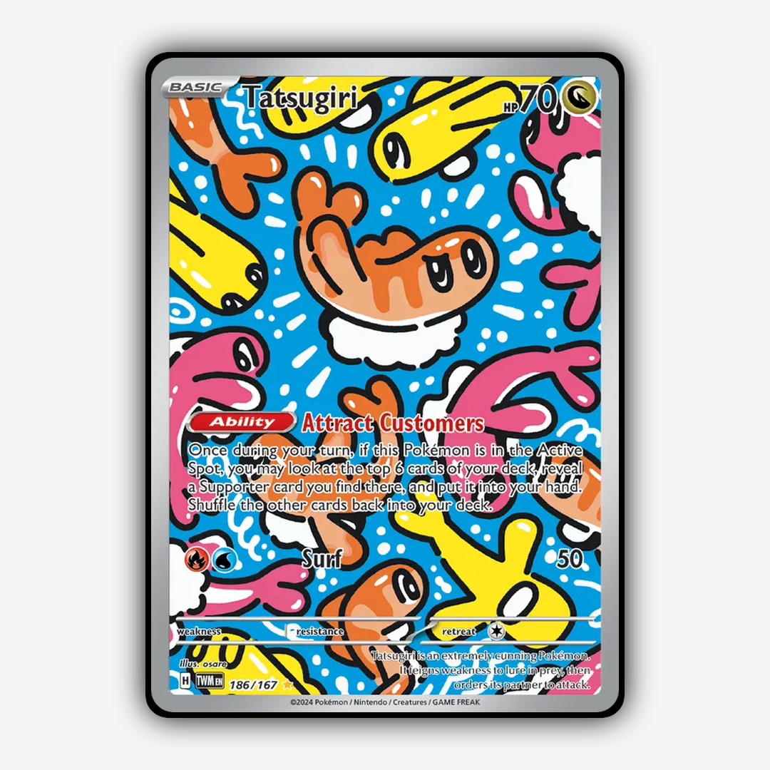 Tatsugiri #186 - Twilight Masquerade Set - Card Rug