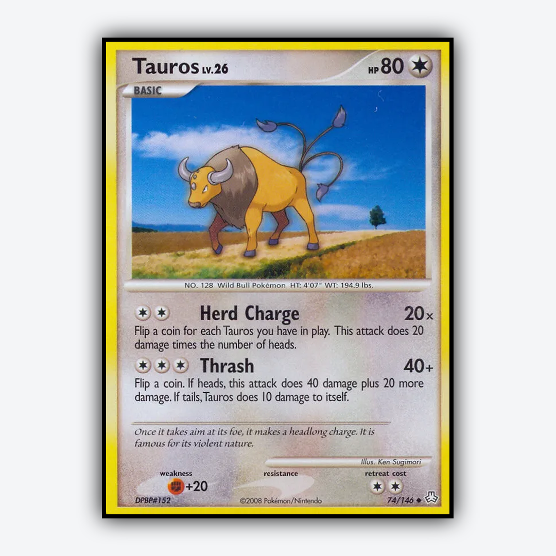 Tauros 074/146 - Legends Awakened Set - Card Rug