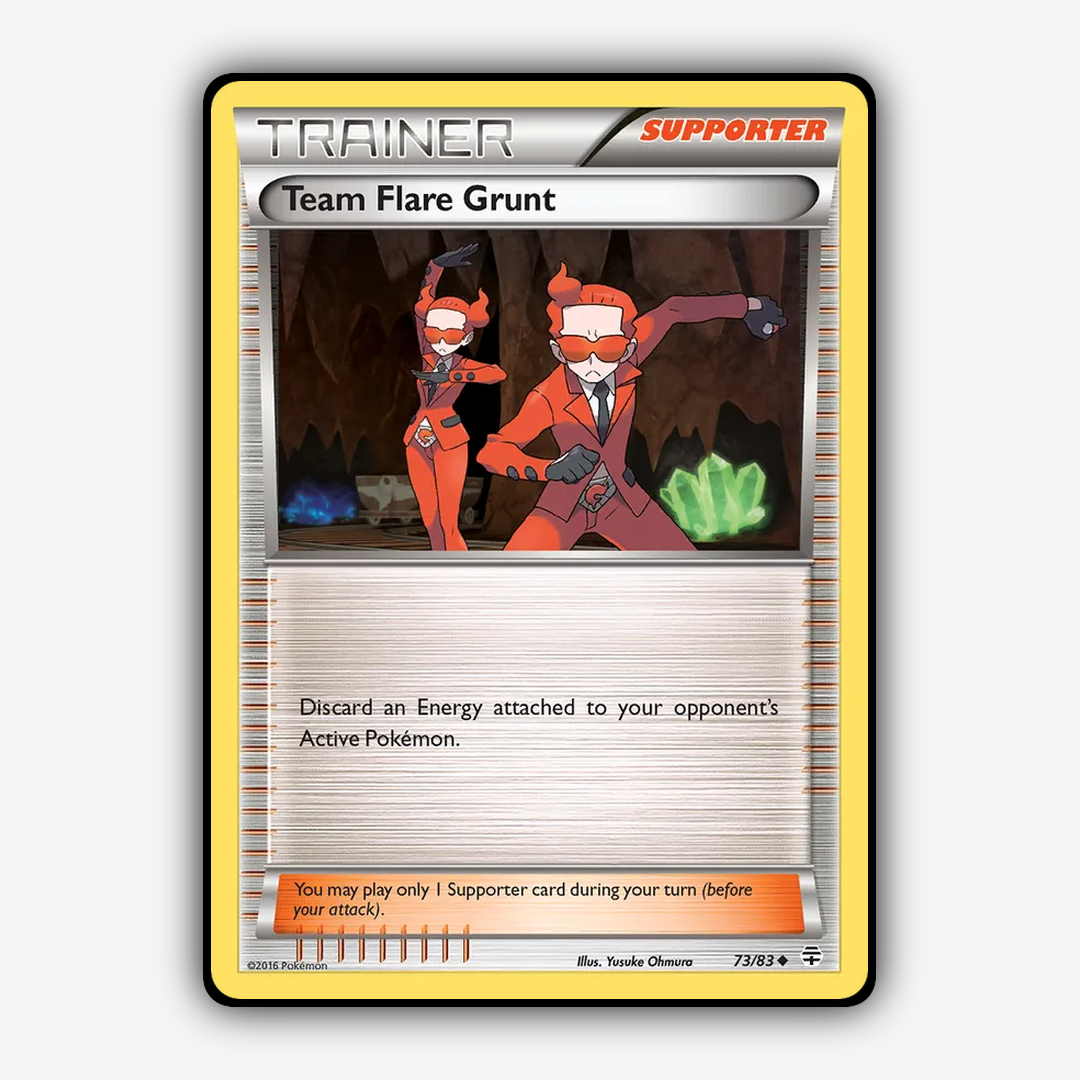 Team Flare Grunt 073/83 - Generations Set - Card Rug
