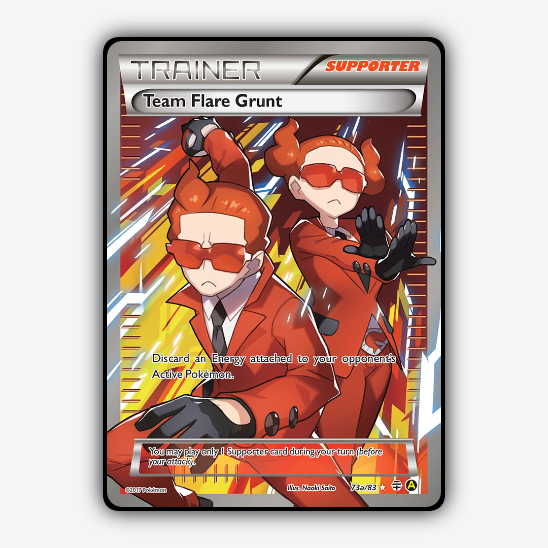 Team Flare Grunt 073a/83 - Generations Set - Card Rug