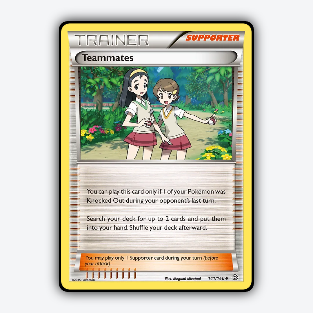 Teammates 141/160 - Primal Clash Set - Card Rug