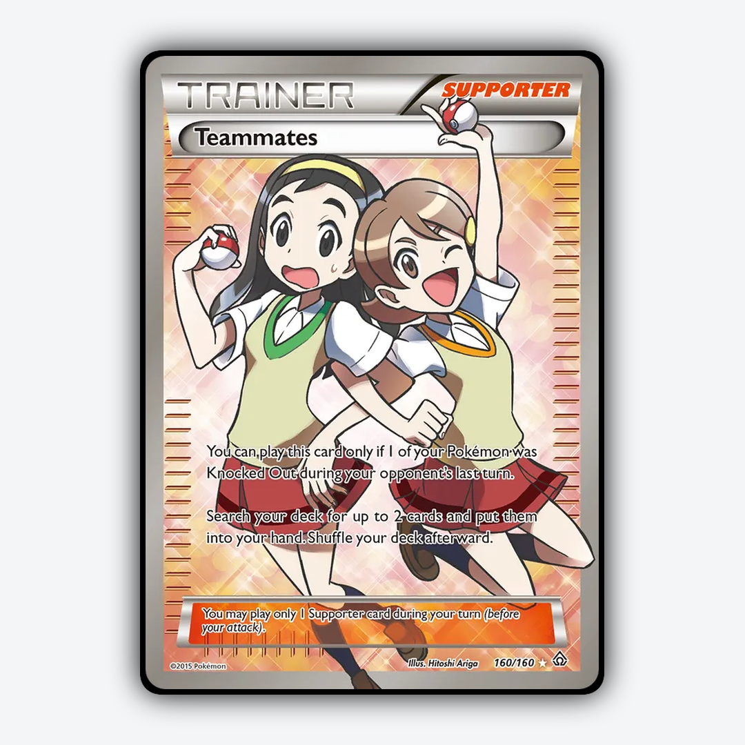 Teammates 160/160 - Primal Clash Set - Card Rug