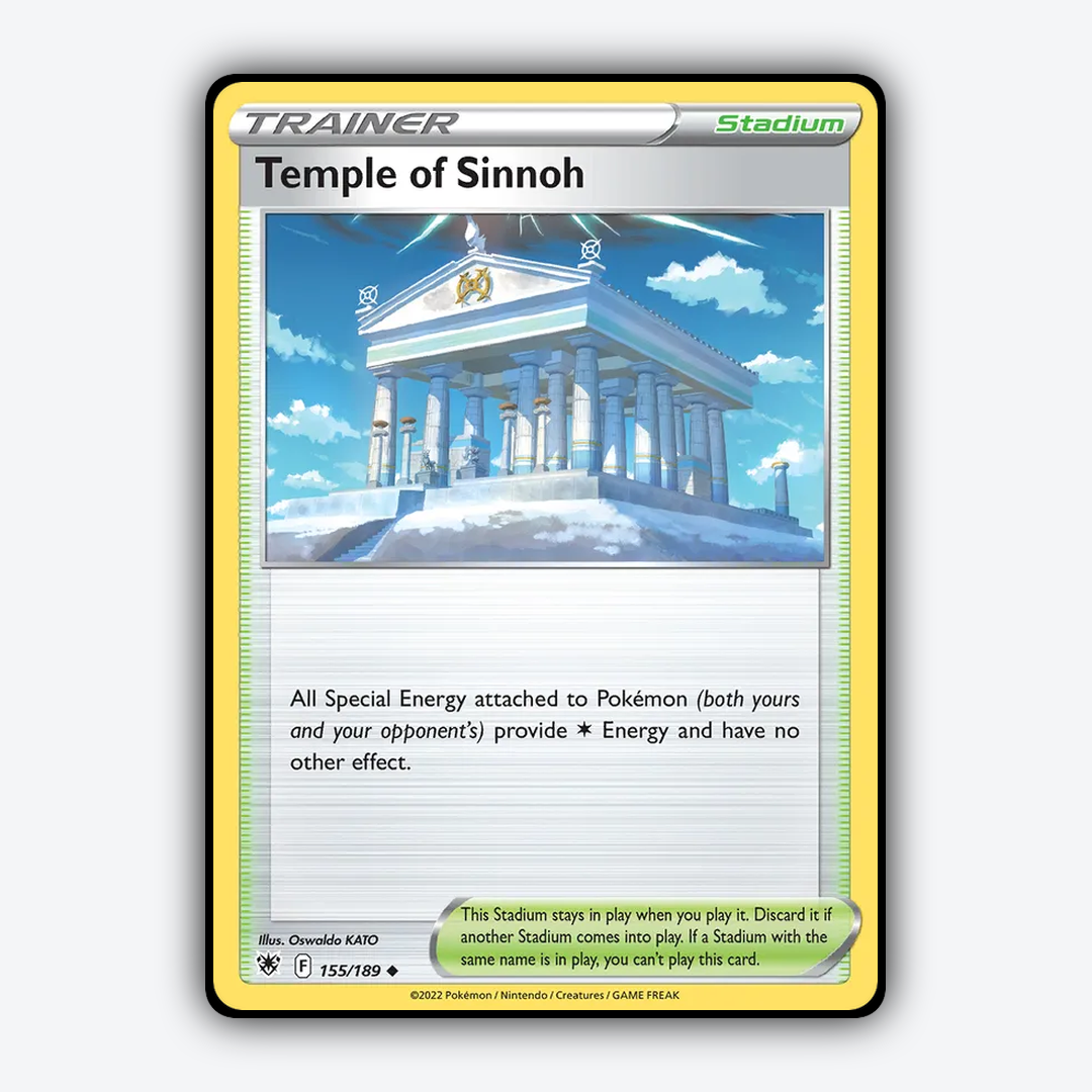 Temple of Sinnoh 155/189 - Astral Radiance Set - Card Rug