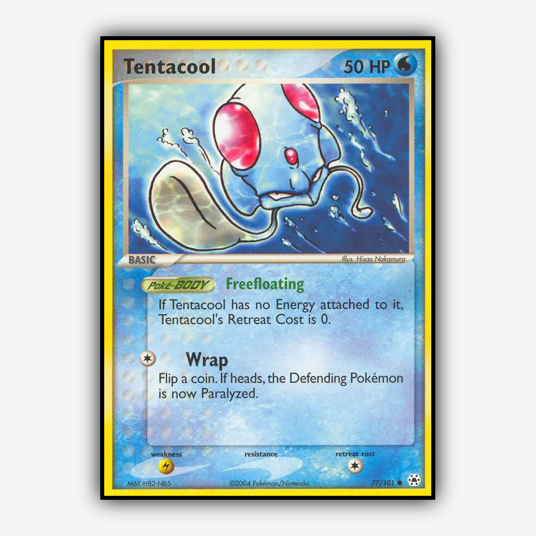 Tentacool 077/101 - Hidden Legends Set - Card Rug
