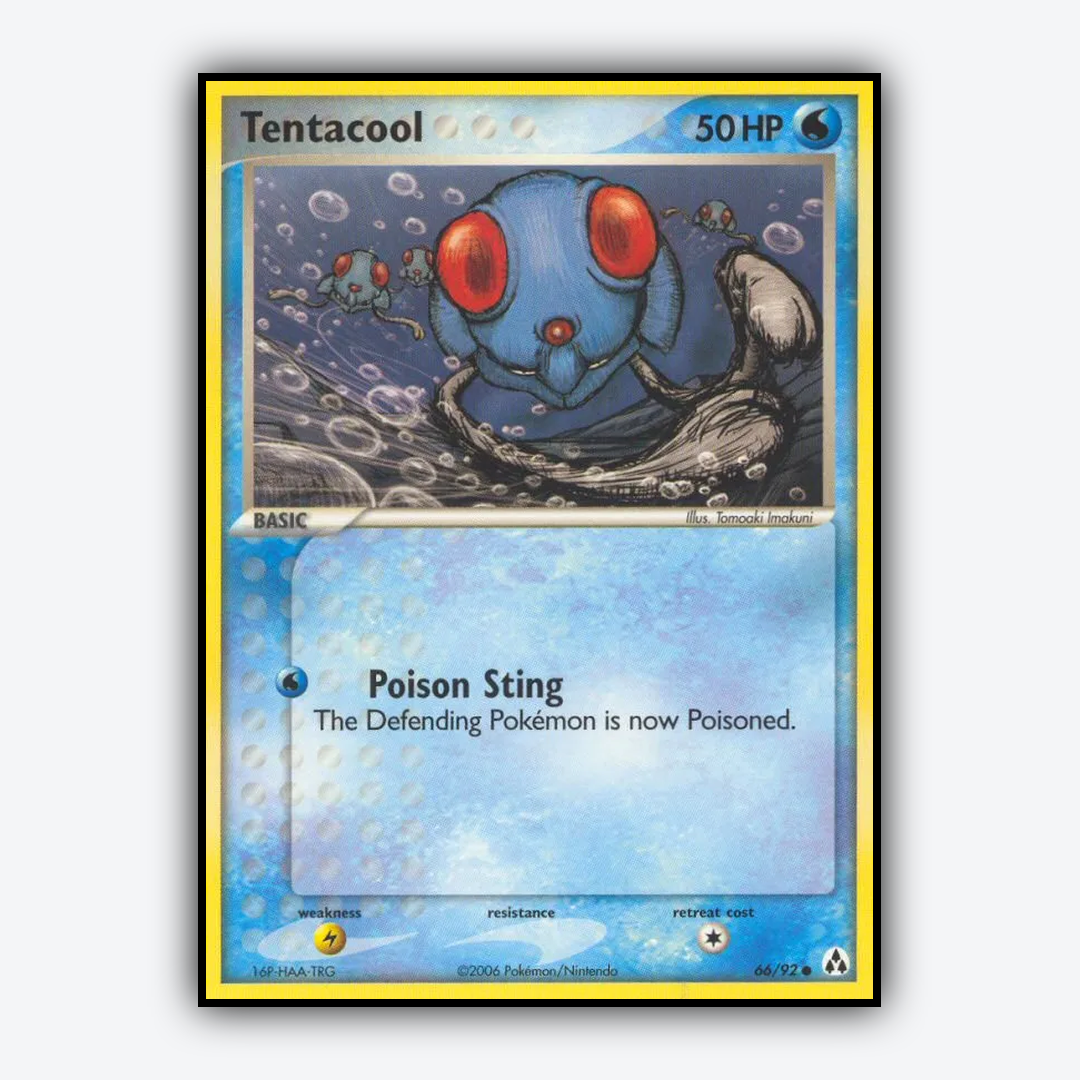 Tentacool 066/92 - Legend Maker Set - Card Rug