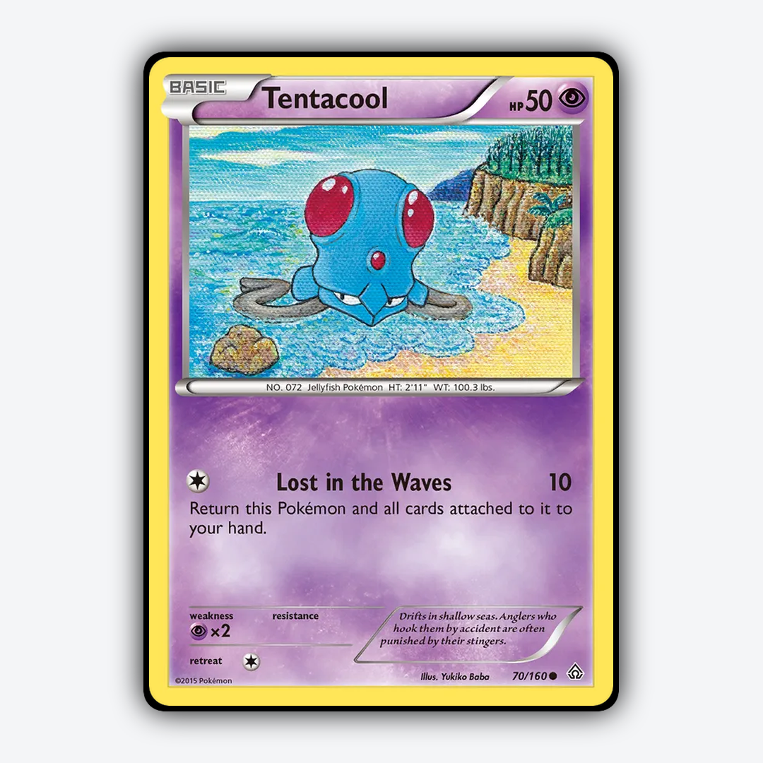 Tentacool 070/160 - Primal Clash Set - Card Rug