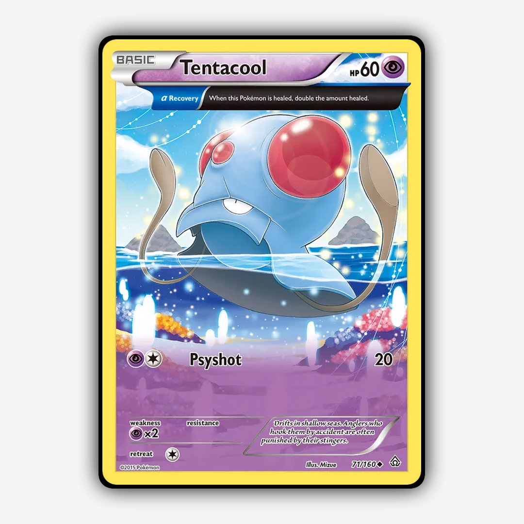 Tentacool 071/160 - Primal Clash Set - Card Rug