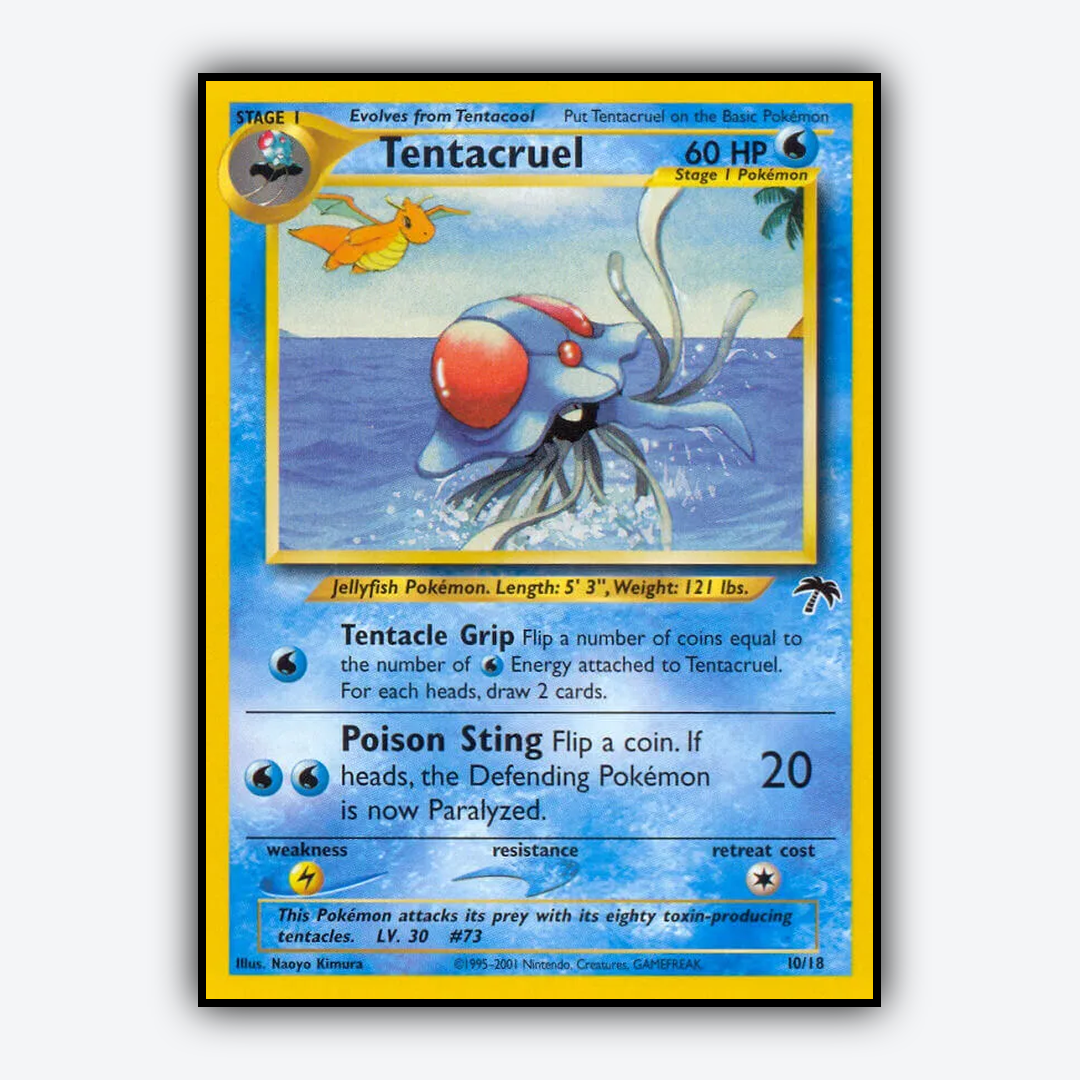 Tentacruel 010/18 - Southern Islands Set - Card Rug