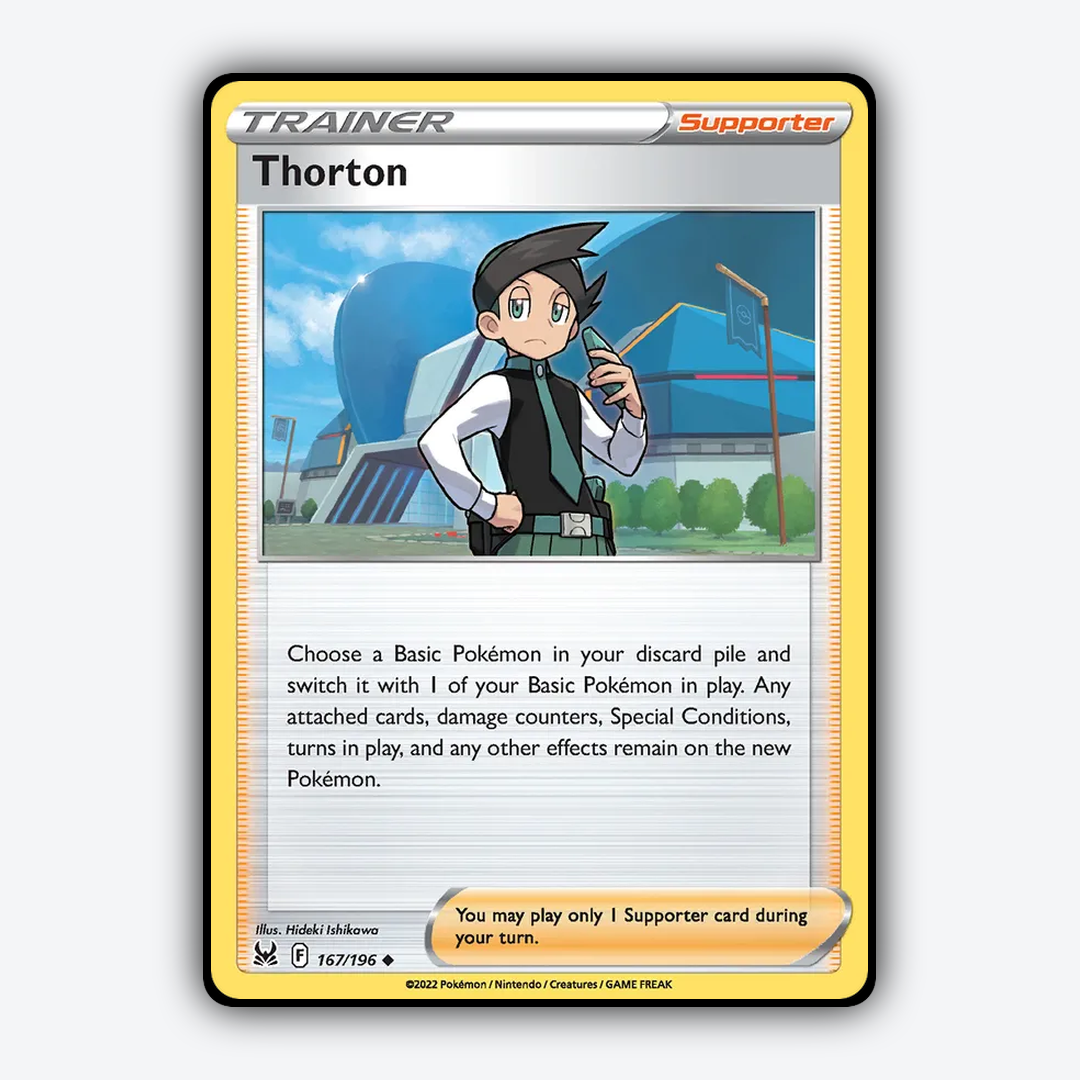 Thorton 167/196 - Lost Origin Set - Card Rug