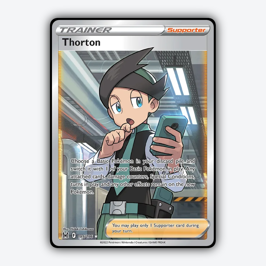 Thorton 195/196 - Lost Origin Set - Card Rug