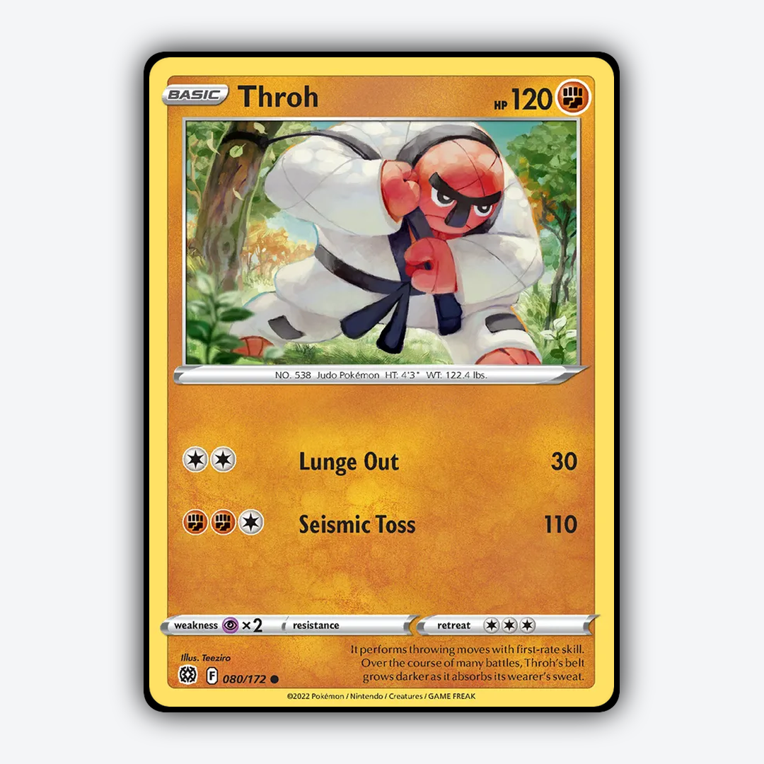 Throh 080/172 - Brilliant Stars Set - Card Rug